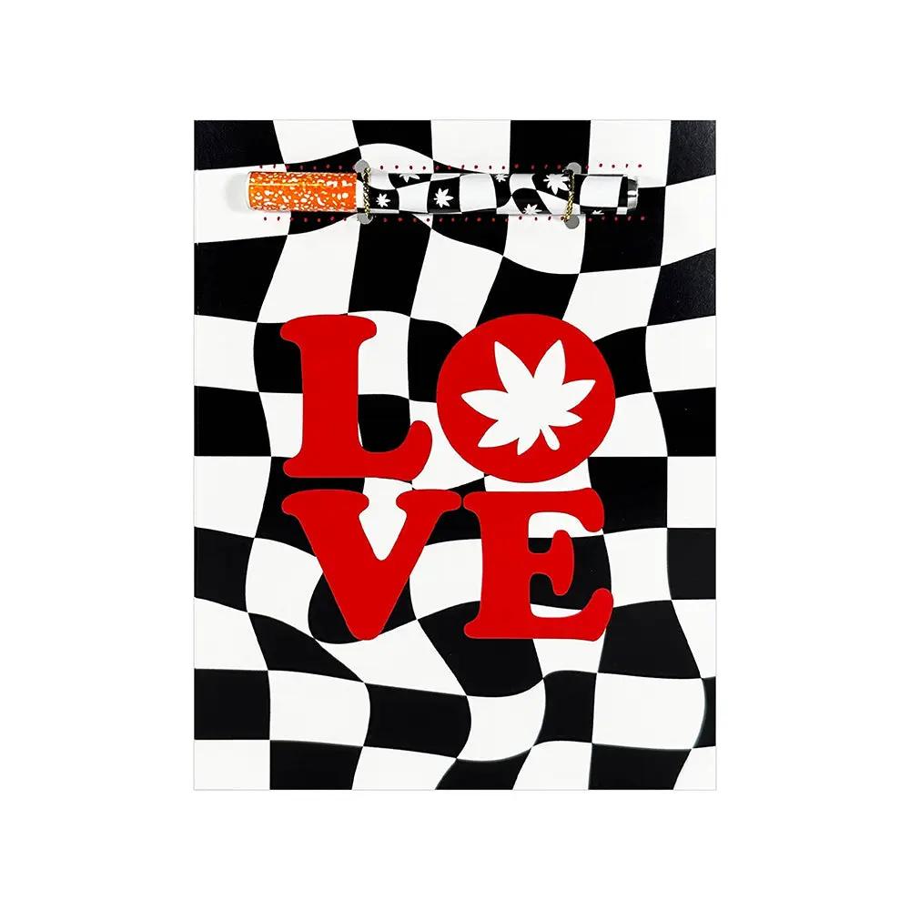 Retro Love One Hitter Kard by KushKards