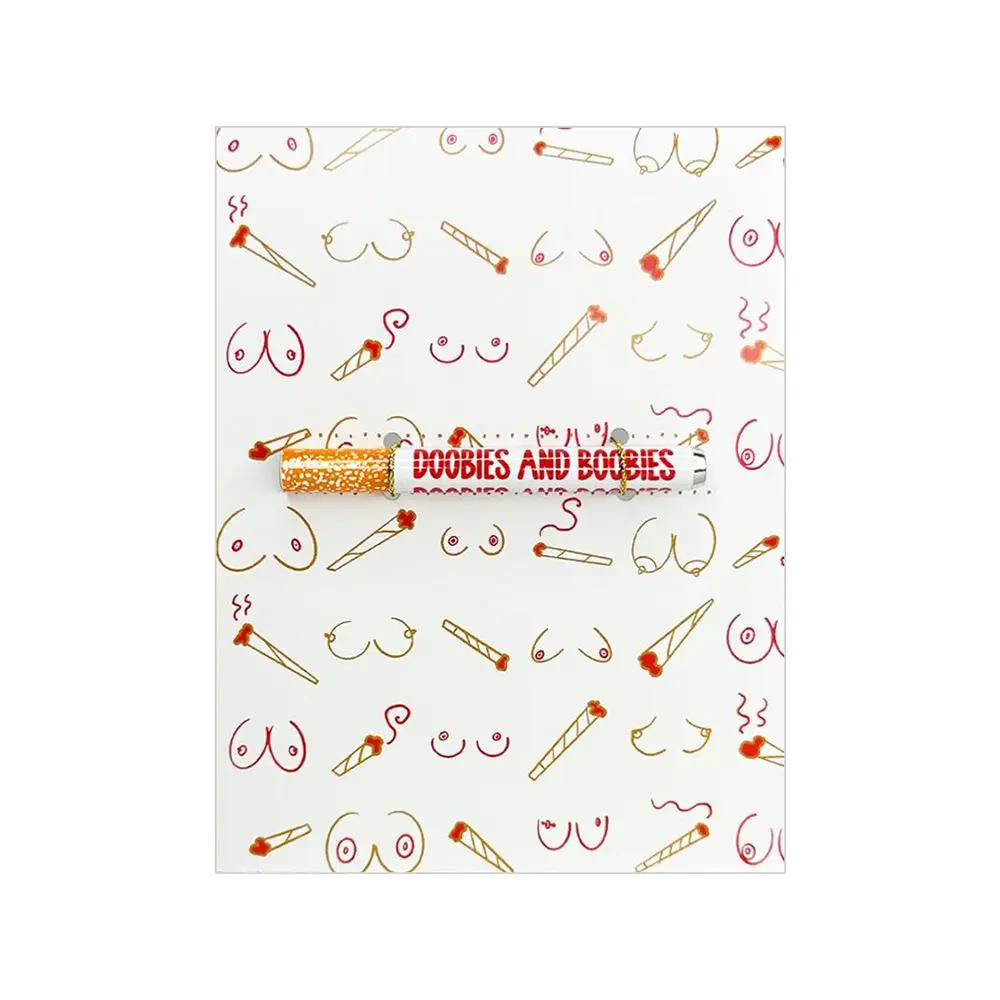Doobies Boobies One Hitter Kard by KushKards
