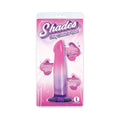 Shades G-Spot 6.25 in. Dildo Pink/Purple by Icon Brands