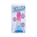 Shades Swirl 7.5 in. Dildo Pink/Blue by Icon Brands