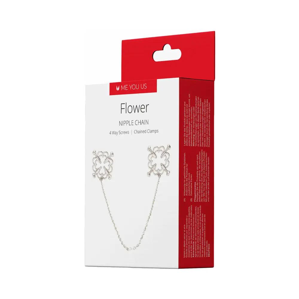 Me You Us Flower Design Nipple Chain by Me You Us
