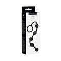 Me You Us Onyx Silicone Anal Beads Black by Me You Us