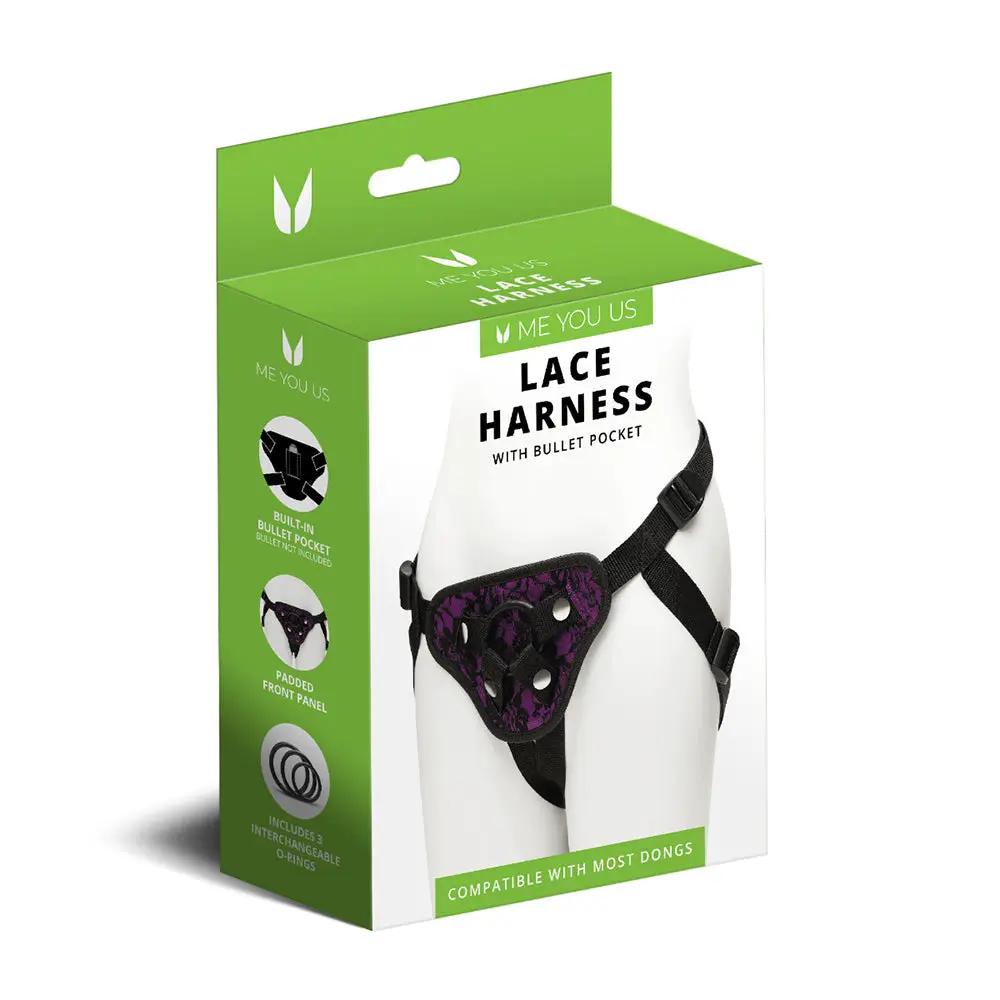 Me You Us Adjustable Harness Purple by Me You Us
