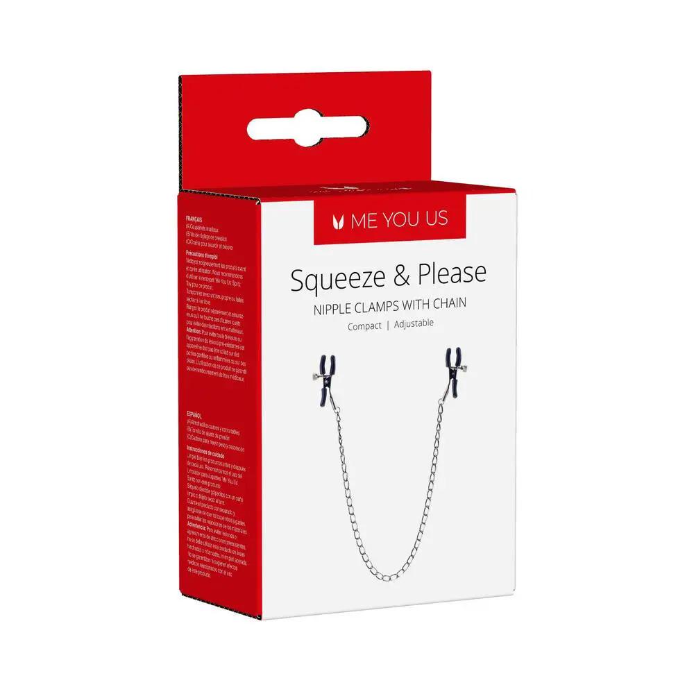 Me You Us Squeeze & Please Nipple Chain by Me You Us