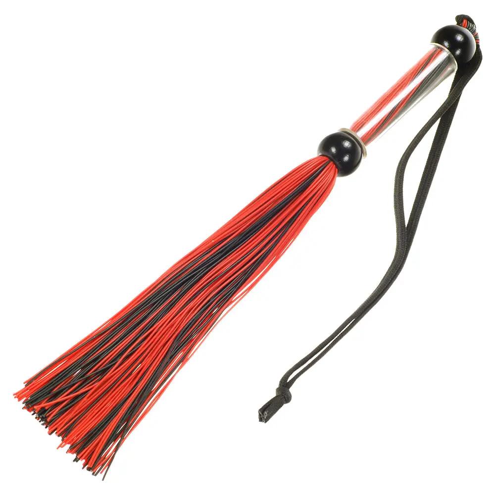Me You Us Tease and Please Silicone Flogger Black by Me You Us