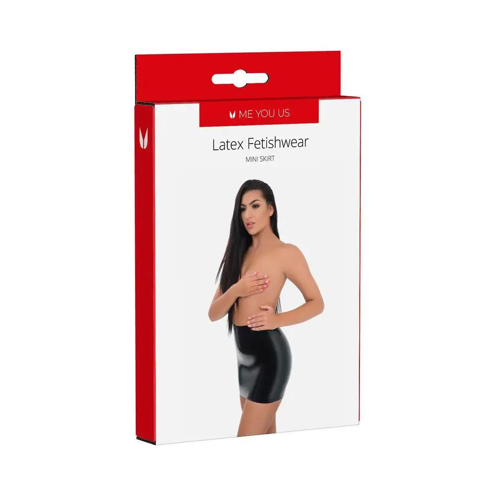 Me You Us Latex Mini Skirt Small by Me You Us