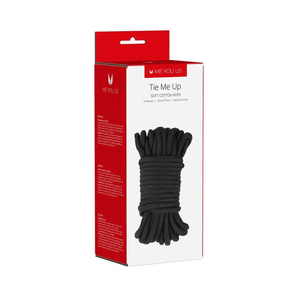 Me You Us Tie Me Up Rope 10m Black by Me You Us