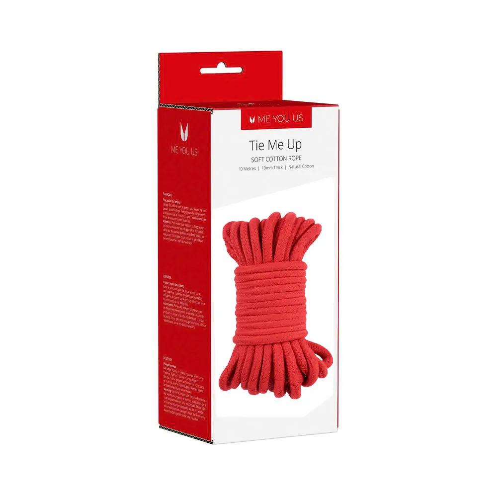 Me You Us Tie Me Up Rope 10m Red by Me You Us