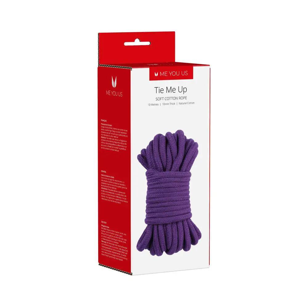 Me You Us Tie Me Up Rope 10m Purple by Me You Us
