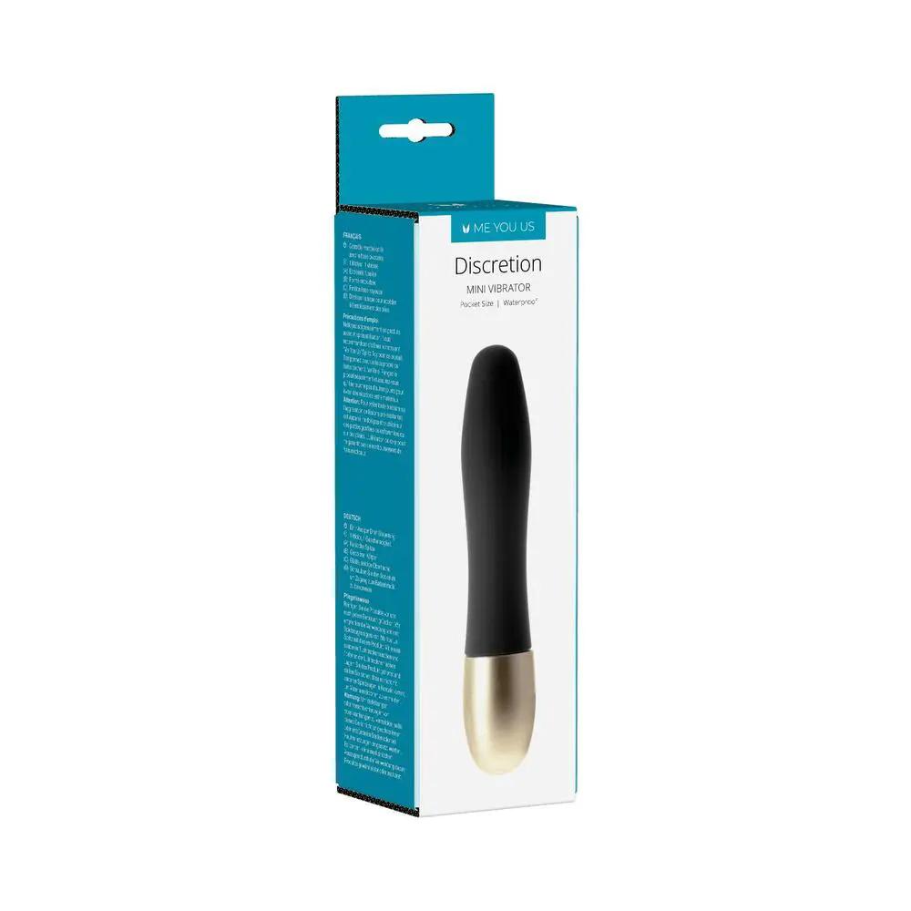 Me You Us Discretion Bullet Vibrator Black by Me You Us