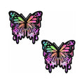 Pastease Butterfly Melt Trippy Glitter Rainbow Nipple Pasties by Pastease