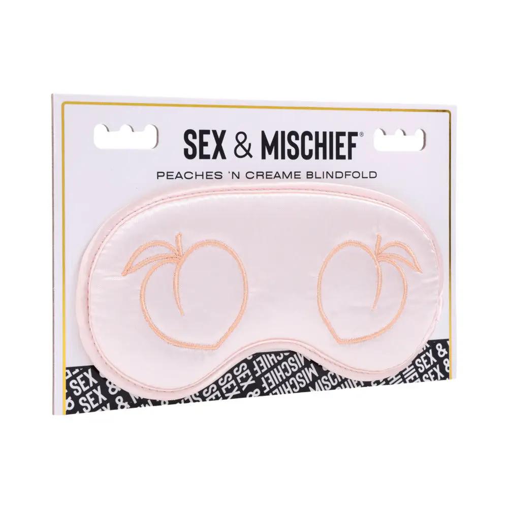 Sportsheets Sex & Mischief Peaches 'n CreaMe Blindfold by Sportsheets