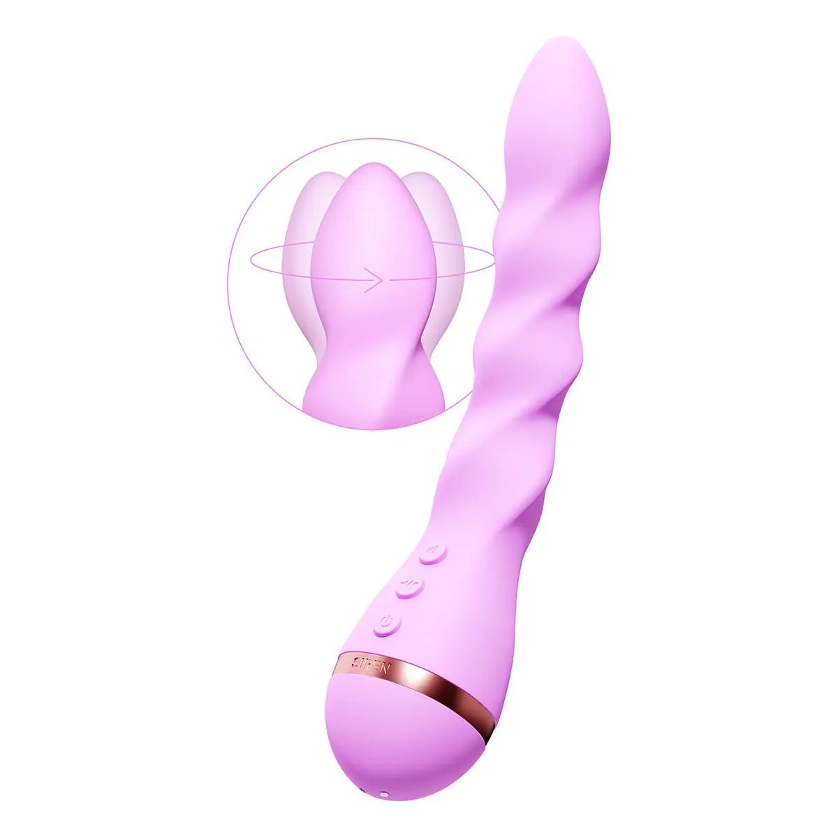 VUSH Siren Twist Vibrator by VUSH
