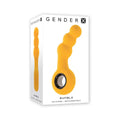 Gender X Bumble Rechargeable Silicone Vibrating Plug Yellow by Gender X
