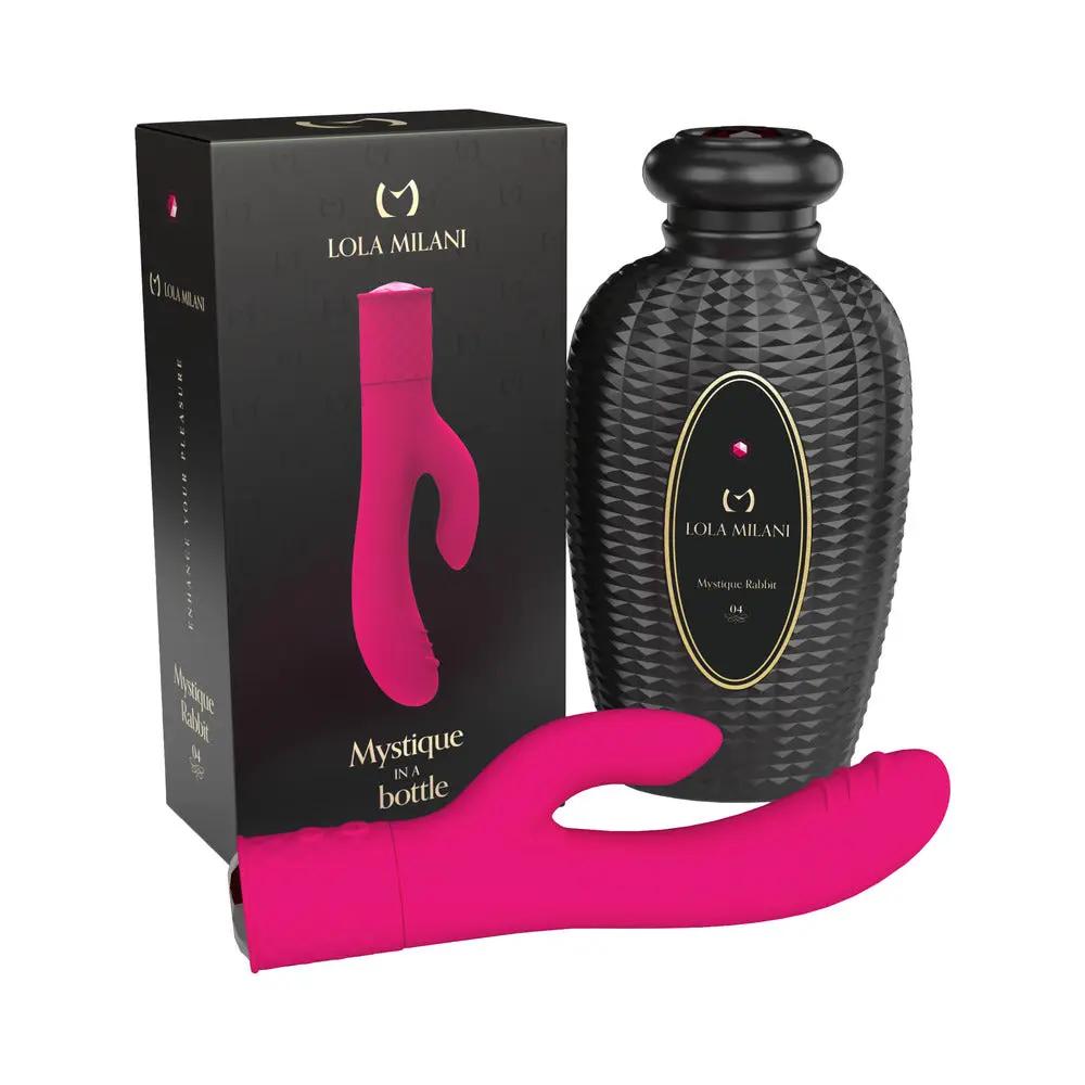 Lola Milani Mystique Rabbit Fuchsia by Lola Milani