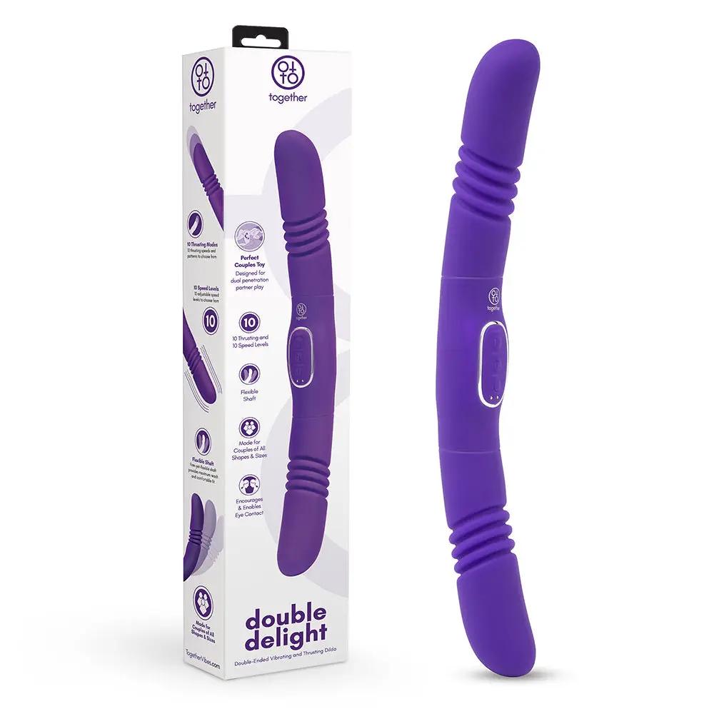 Together Couples Double Delight Purple by Together Toy