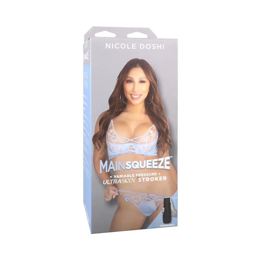Main Squeeze Nicole Doshi ULTRASKYN Stroker Pussy Vanilla by Doc Johnson
