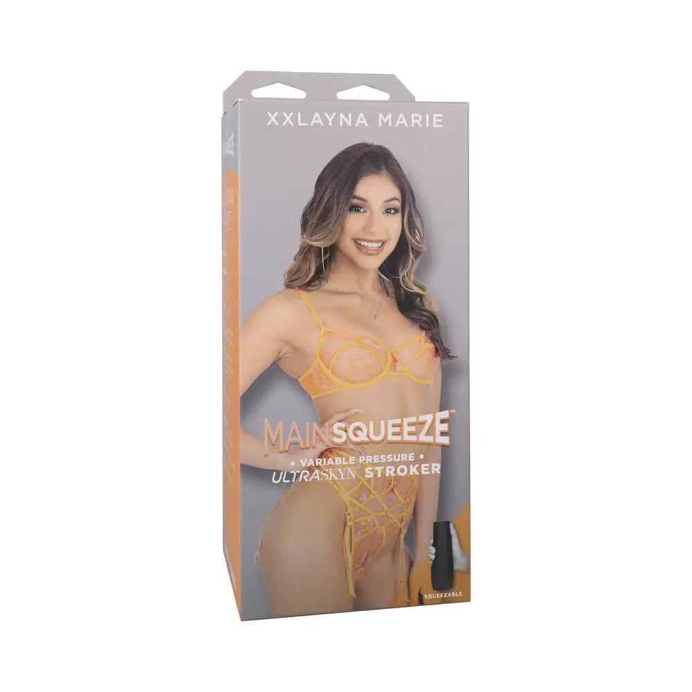 Main Squeeze Xxlayna Marie ULTRASKYN Stroker Pussy Caramel by Doc Johnson