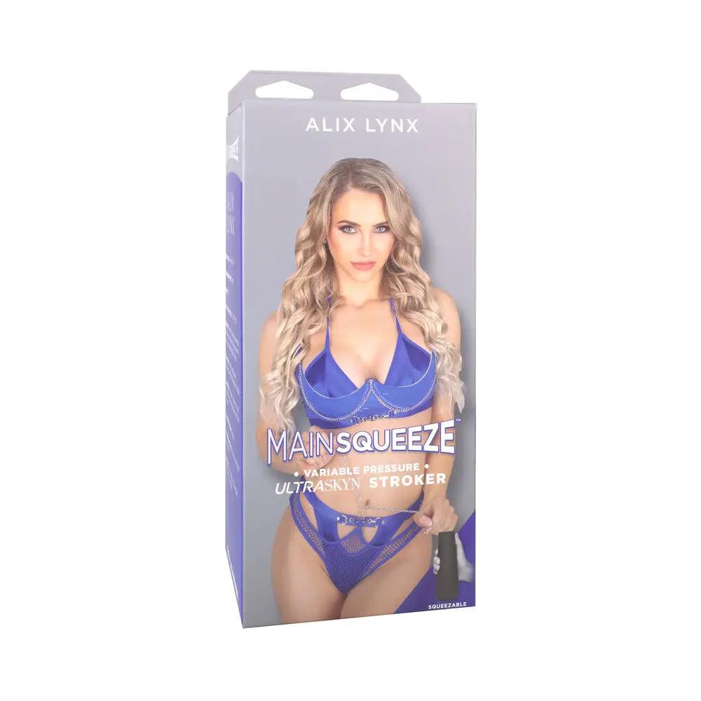 Main Squeeze Alix Lynx ULTRASKYN Stroker Pussy Vanilla by Doc Johnson