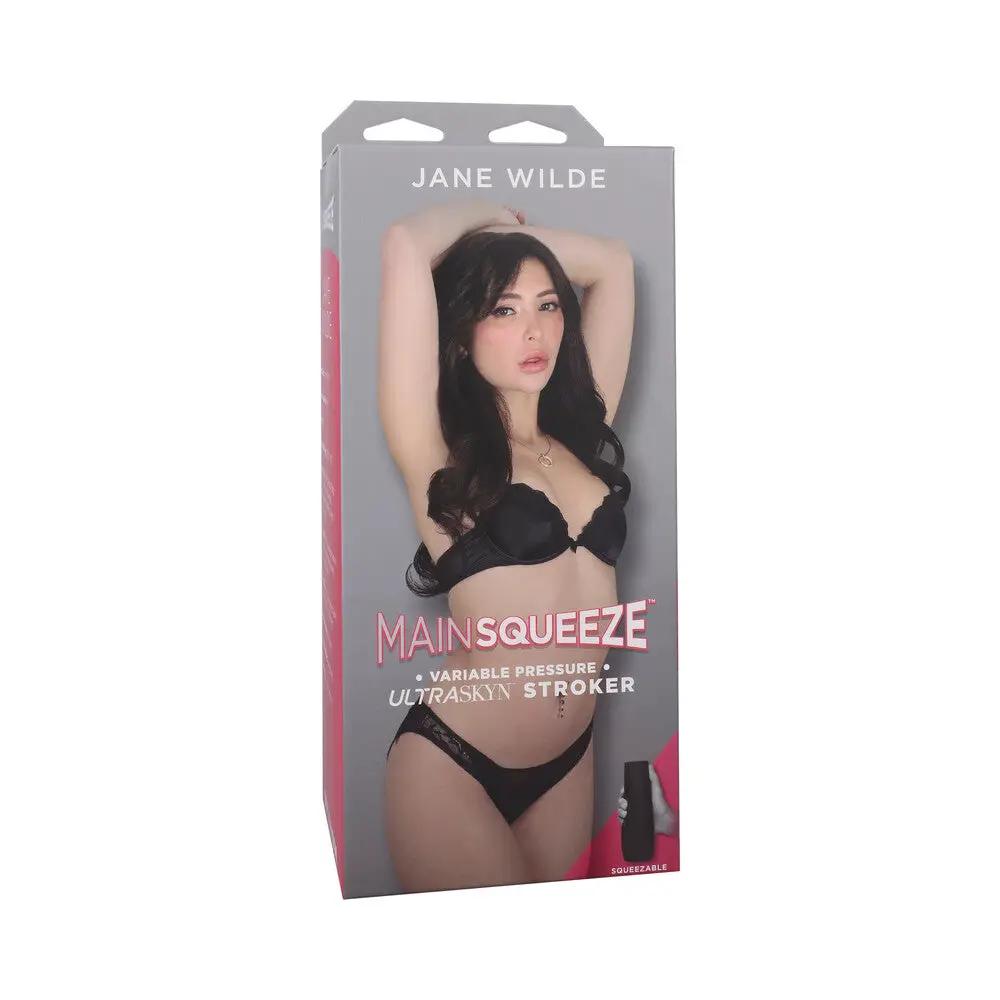 Main Squeeze Jane Wilde ULTRASKYN Stroker Pussy Vanilla by Doc Johnson
