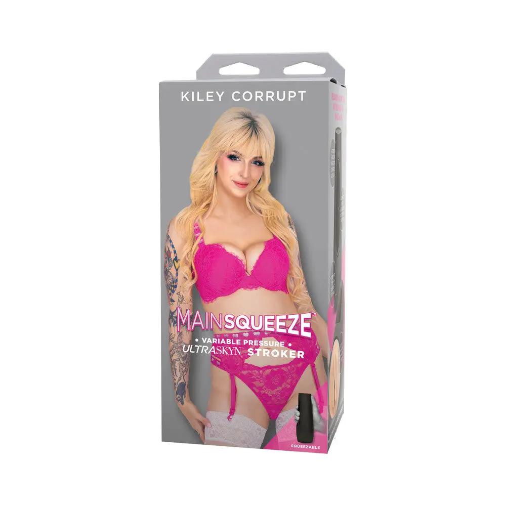 Main Squeeze Kiley Corrupt ULTRASKYN Stroker Pussy Vanilla by Doc Johnson