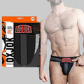 Oxballs Oxjok Bulger Pumper-Sack Slider Jock Black Iron M by Oxballs