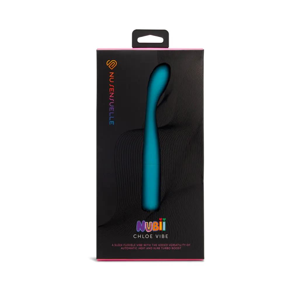 Nu Sensuelle Chloe Nubii Warming Slim G with Turbo Boost and Heat Blue by Nu Sensuelle