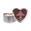 Earthly Body Hemp Seed Valentine 3-in-1 Massage Candle Bottom's Up 4.7 oz. by Earthly Body