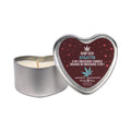Earthly Body Hemp Seed Valentine 3-in-1 Massage Candle Stiletto 4.7 oz. by Earthly Body