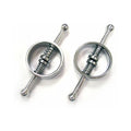 Rouge Stainless Steel Nipple Clamps in Clamshell by Rouge Garments