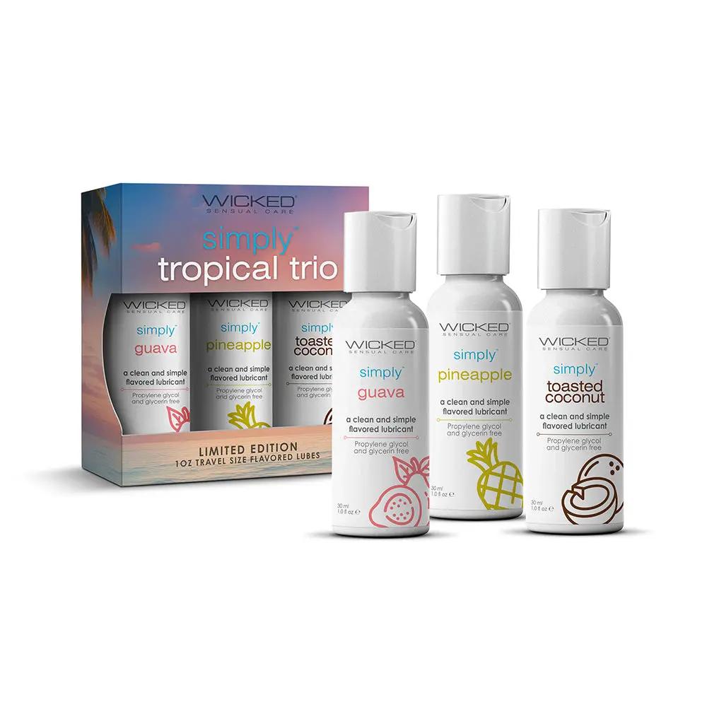 Wicked Simply Aqua Tropical Trio 1 oz. by Wicked