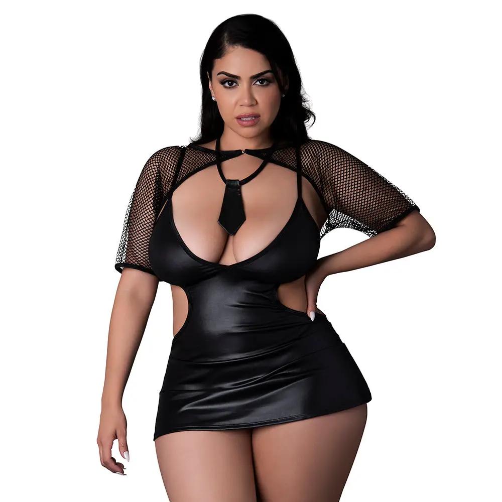 Magic Silk Dress Up Miss Behaving Set Costume Black Queen Size by Magic Silk