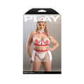 Fantasy Lingerie Play Perfect Health 5-Piece Nurse Costume Set White XL/2XL by Fantasy Lingerie