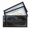 Oral Adventures For Him Sex Coupons by Little Genie