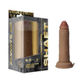 Shaft Vibrating Model J: 6.5 in. Dual Density Silicone Dildo Oak by Shaft