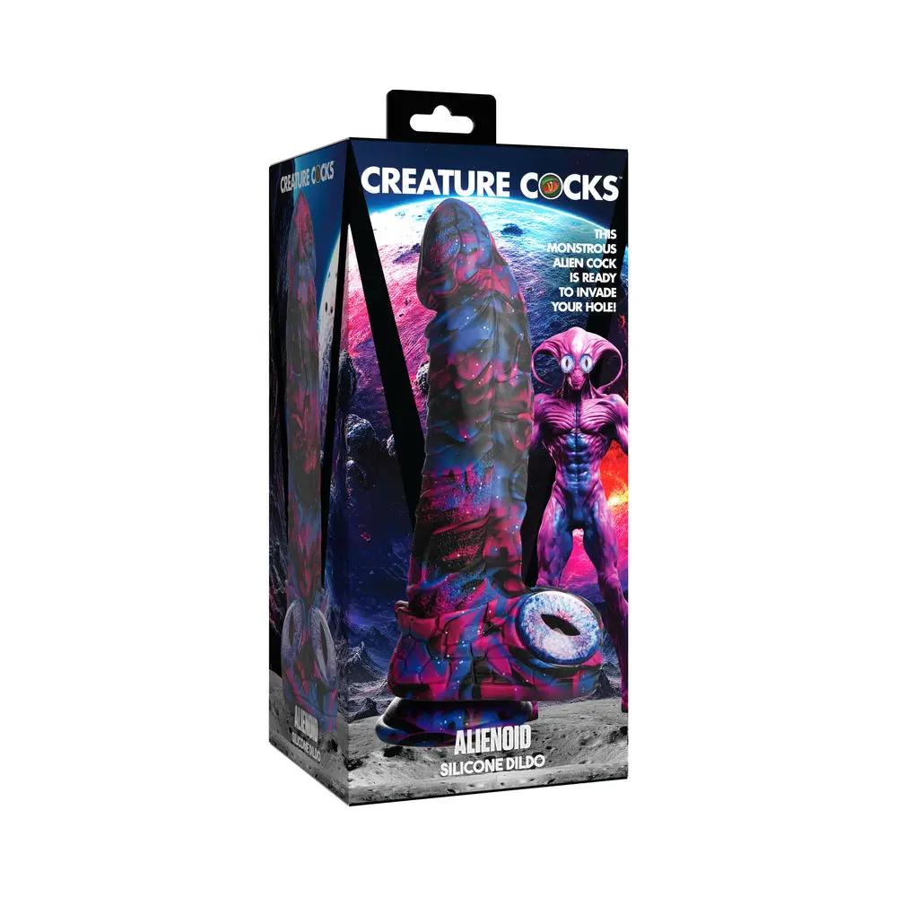 Creature Cocks Alienoid Silicone Dildo by XR Brands