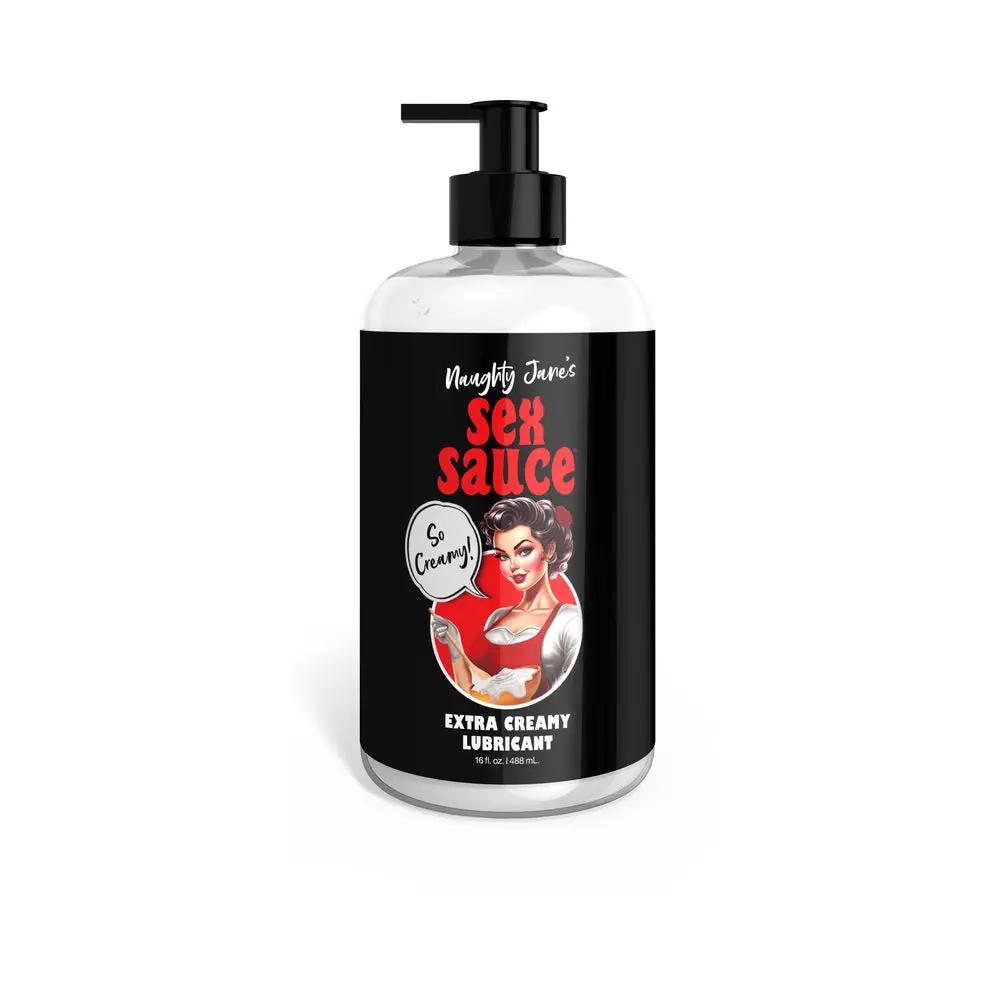 Naughty Jane's Sex Sauce Extra Creamy Lubricant 16 oz. by XR Brands