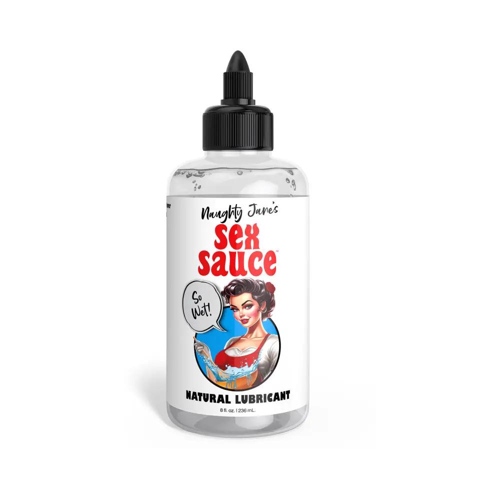 Naughty Jane's Sex Sauce Natural Lubricant 8 oz. by XR Brands