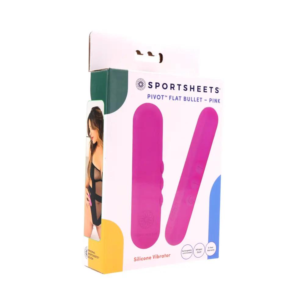 Sportsheets Pivot Flat Bullet Pink by Sportsheets