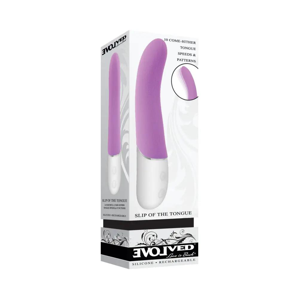 Evolved Slip of the Tongue Rechargeable Purple by Evolved
