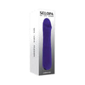 Selopa Ambition Rechargeable Thrusting Vibrator Silicone Purple by Selopa