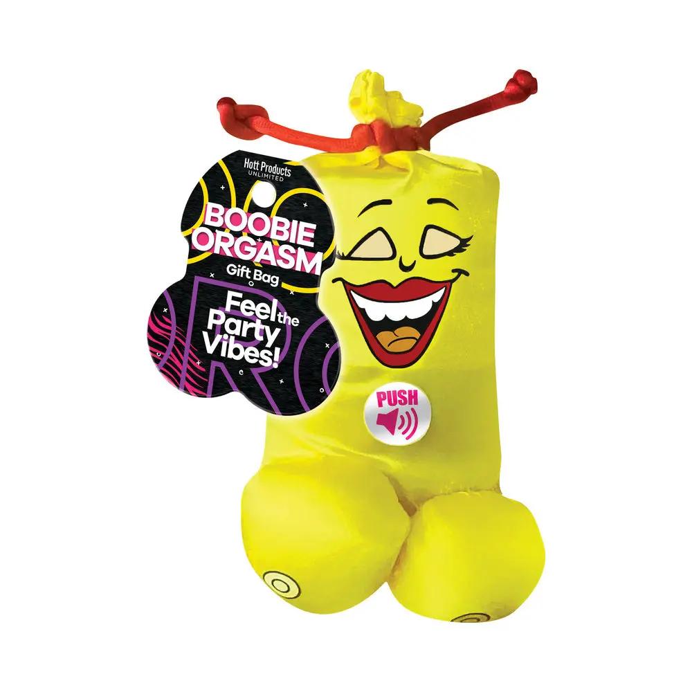 Boobie Orgasm Gift Bag Orange by Hott Products