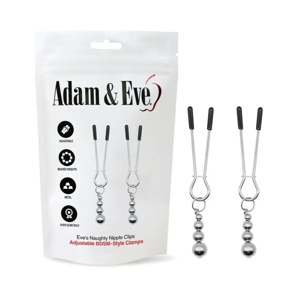 Adam & Eve Eve's Naughty Nipple Clips by Adam & Eve