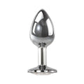 Adam & Eve Clear Gem Anal Plug Medium by Adam & Eve