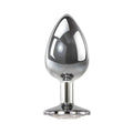 Adam & Eve Clear Gem Anal Plug Large by Adam & Eve