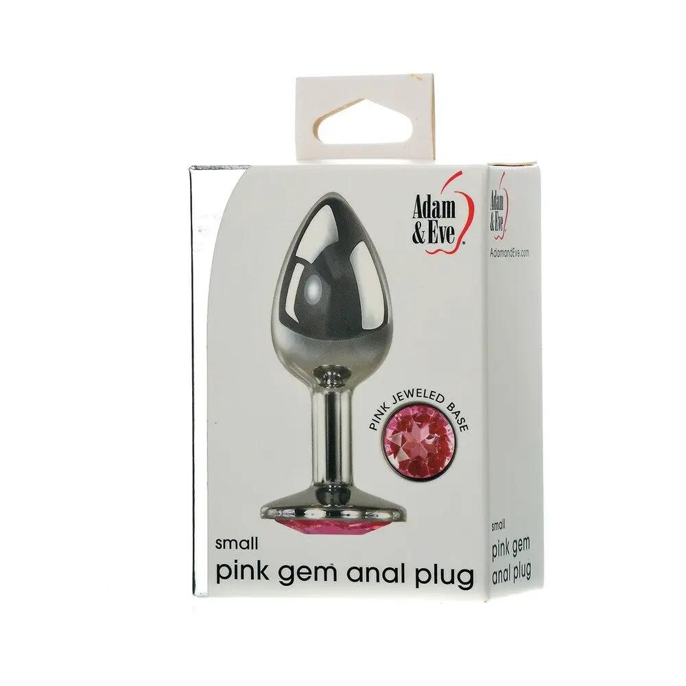 Adam & Eve Pink Gem Anal Plug Small by Adam & Eve