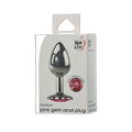 Adam & Eve Pink Gem Anal Plug Medium by Adam & Eve
