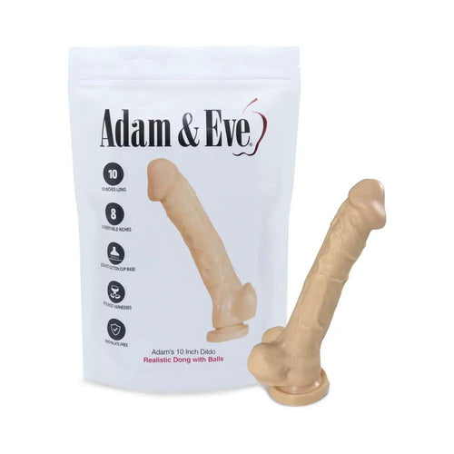 Adam & Eve Adam's Cock 10 in. Dildo by Adam & Eve