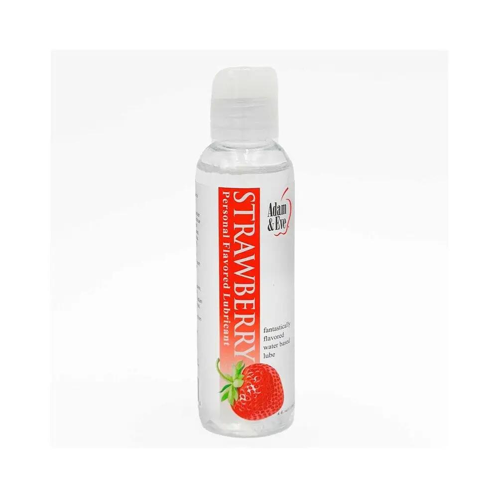 Adam & Eve Flavored Lubricant Strawberry 4 oz. by Adam & Eve