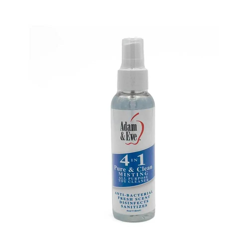 Adam & Eve 4 in 1 Pure & Clean Misting Toy Cleaner 4 oz. by Adam & Eve